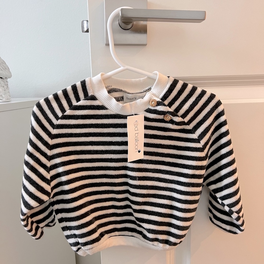 baby organic cotton sweatshirt